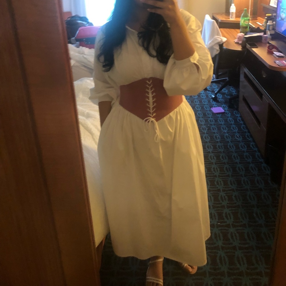 Maxi white dress